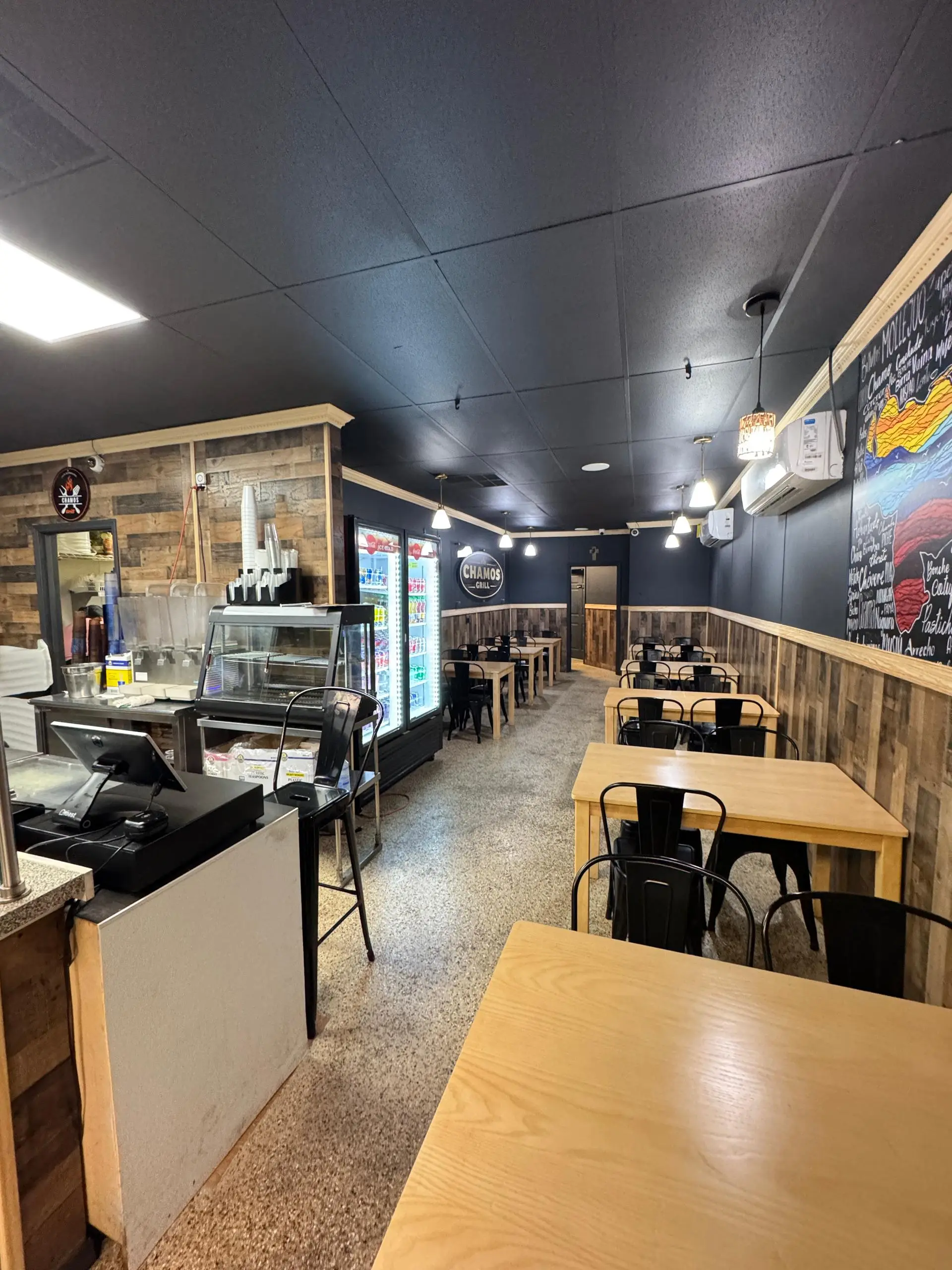 Vista completa Chamos Grill